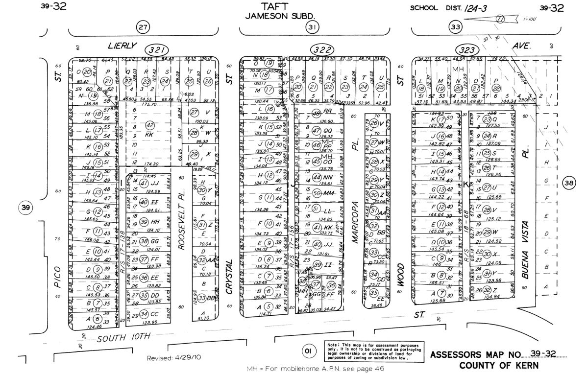 Corner, Undeveloped Lot in Residential Taft - Image 4