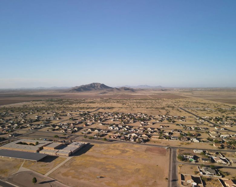 Level, Undeveloped Lot in Arizona City in Pinal County, AZ