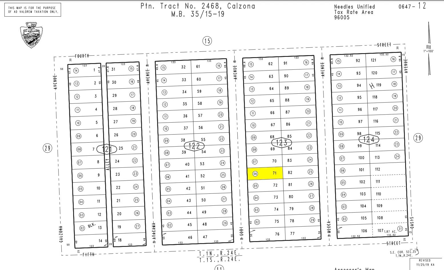 .14 Acres For Sale In Big River, CA in San Bernardino County, CA