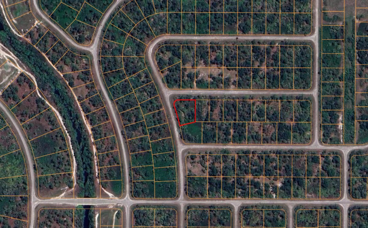 Decorative background for Undeveloped, Residential Corner Lot in North Port, FL image 5