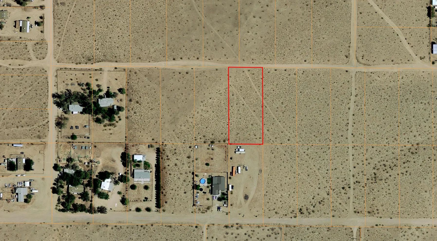 Level Residential Land Over 1 Acre In Ridgecrest, CA