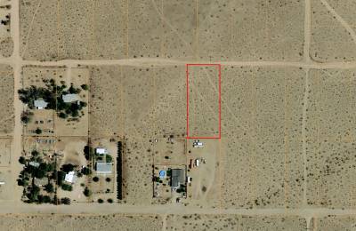Level Residential Land Over 1 Acre In Ridgecrest, CA