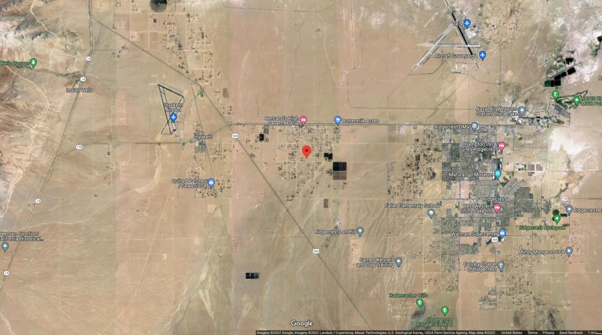 Decorative background for Level Residential Land Over 1 Acre In Ridgecrest, CA image 5