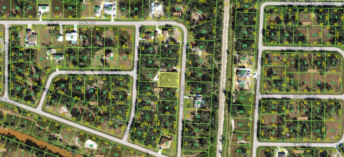 Decorative background for Undeveloped Single Family Residential Lot in Punta Gorda, FL image 14