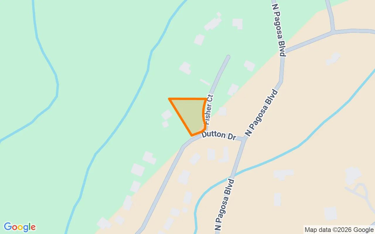 0.55 Acres in Pagosa Springs - Archuleta County, CO in Archuleta County, CO