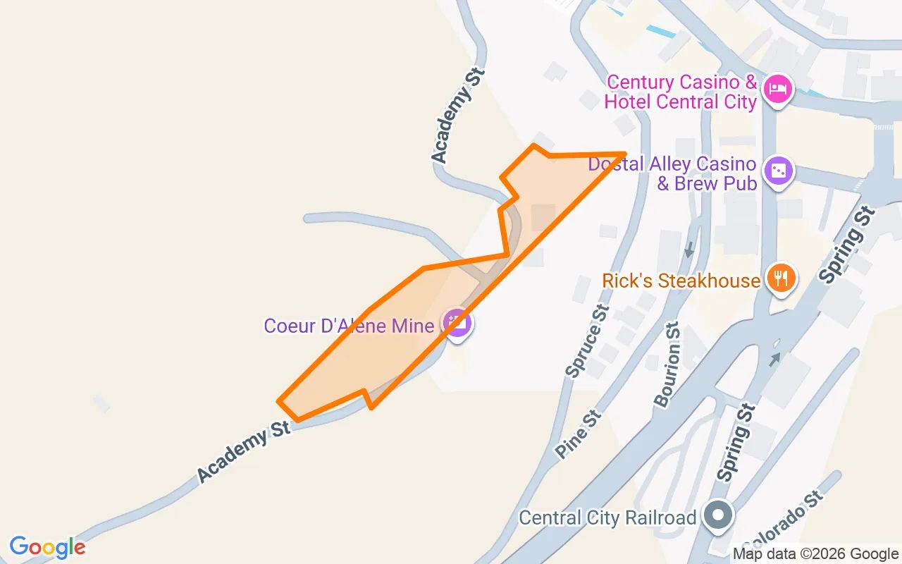 3.1 Acres in Central City - Gilpin County, CO in Gilpin County, CO