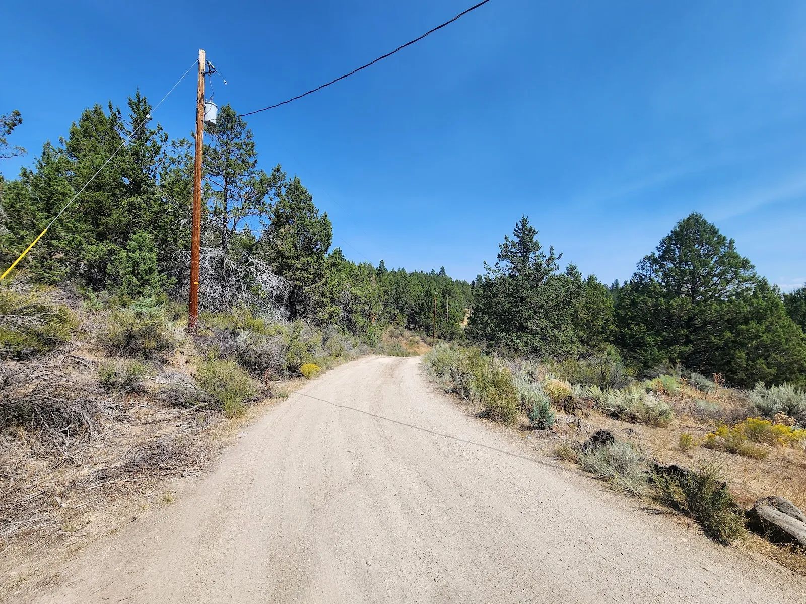 Treed Lot with Valley Views and Power Already Close — Kootenai Street in Klamath County, OR