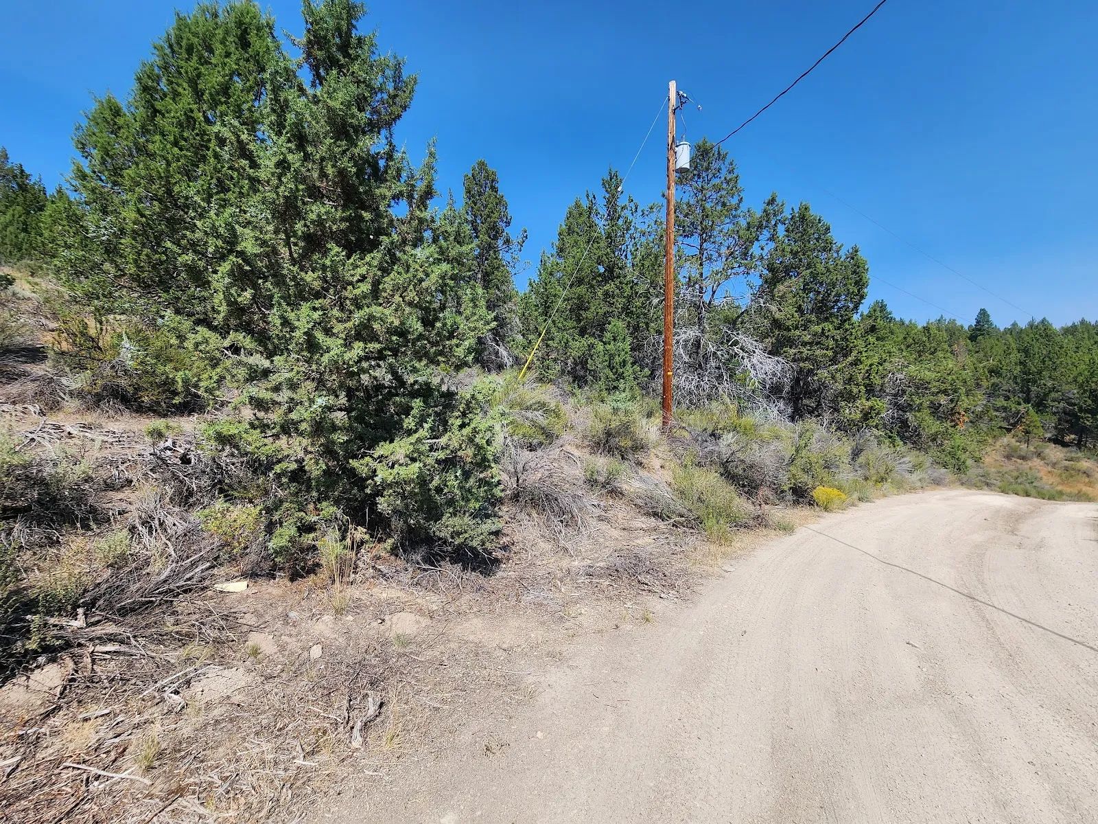 Treed Lot with Valley Views and Power Already Close — Kootenai Street in Klamath County, OR
