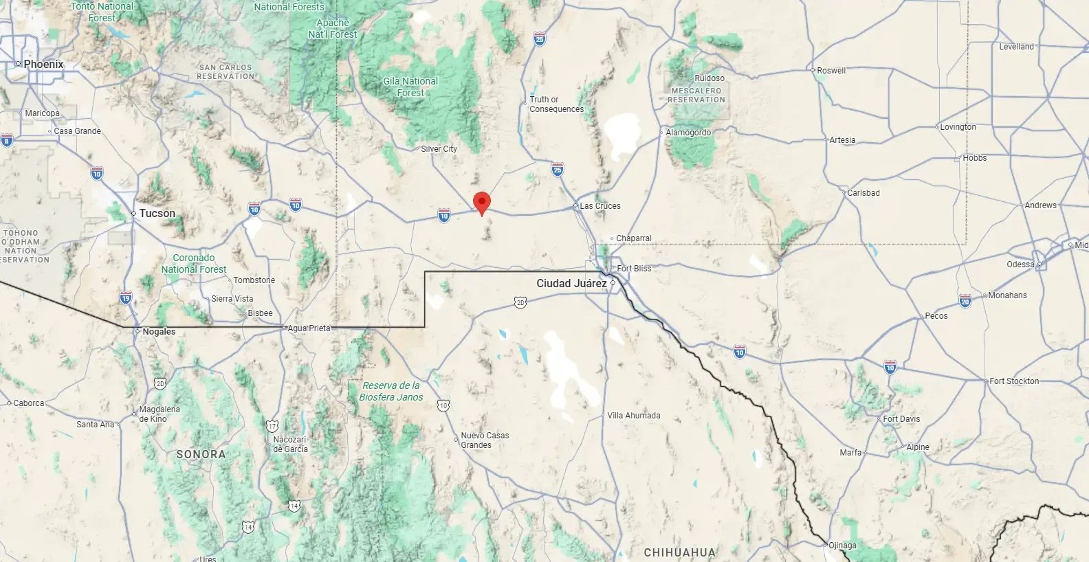 Half-Acre Residential Lot in Deming Ranchettes, NM in Luna County, NM