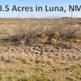 Tiny Home-Friendly Half-Acre Lot in Deming Ranchettes, NM in Luna County, NM