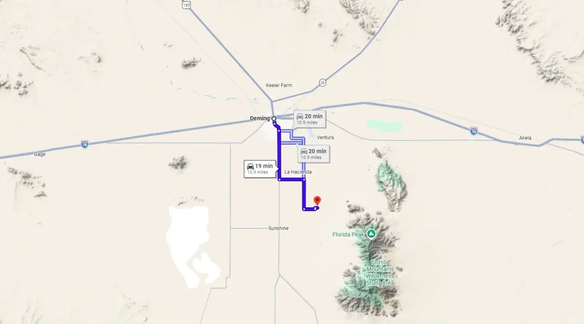Decorative background for Tiny Home-Friendly Half-Acre Lot in Deming Ranchettes, NM image 9