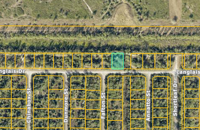 Lot with County Owned Easement Next Door, and backs up to a nature preserve!