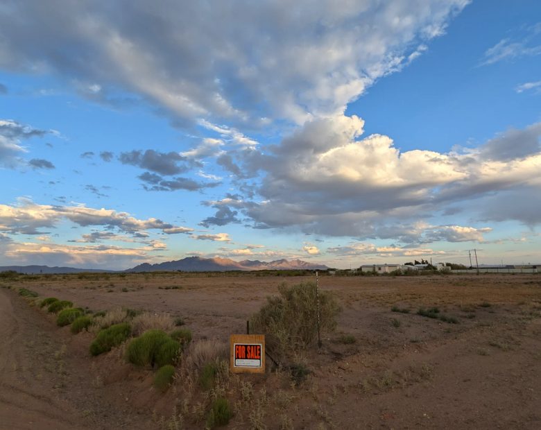 3.45 Acres - 2 Adjacent Lots - Paved Road Access - Deming, NM in Luna County, NM