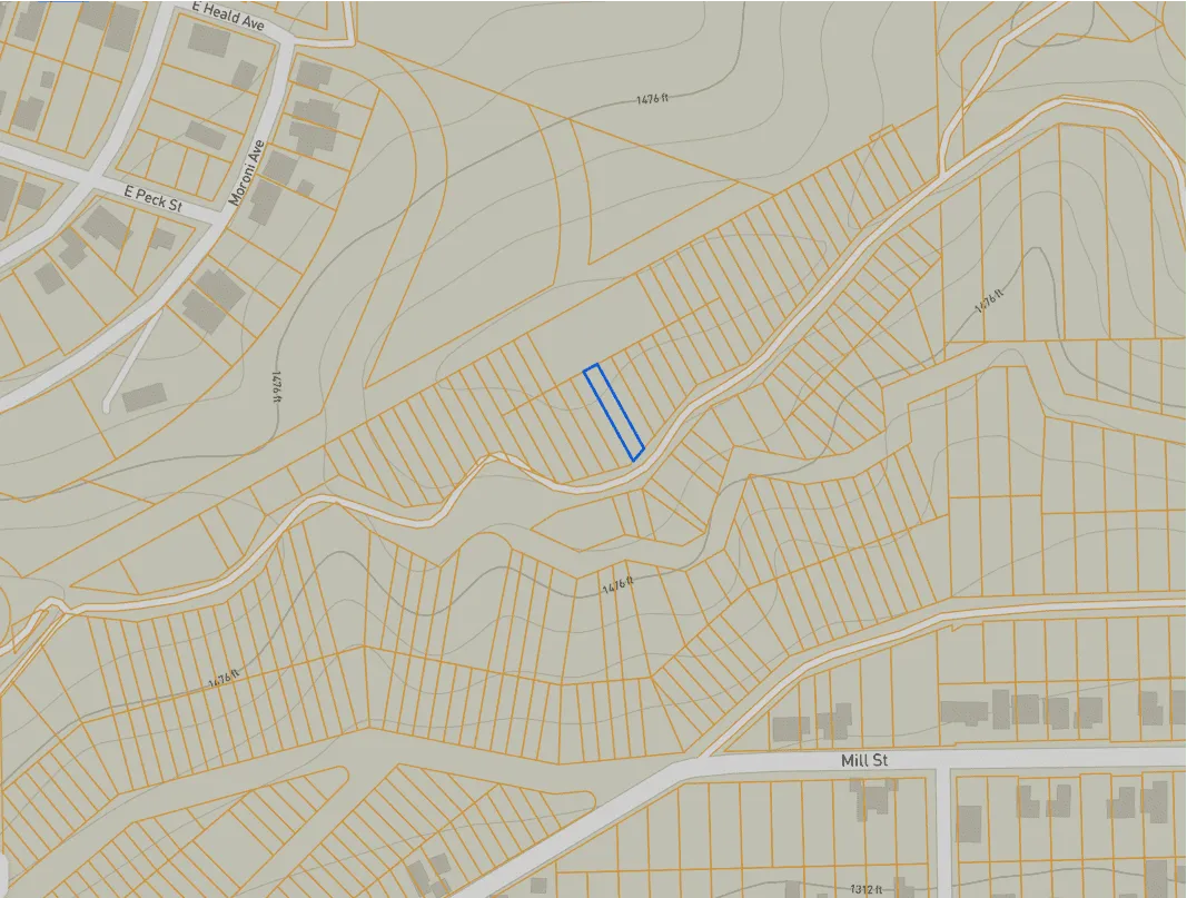 Two Adjoining Lots with Lake Views in Lake Elsinore, CA in Riverside County, CA