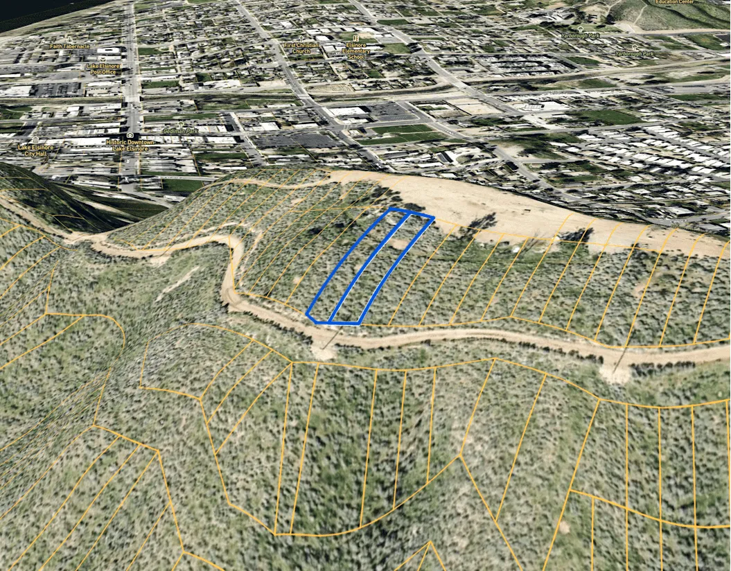 Decorative background for Two Adjoining Lots with Lake Views in Lake Elsinore, CA image 14
