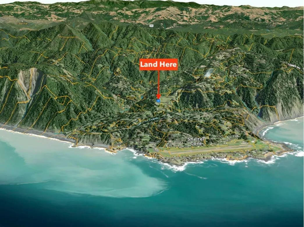 Decorative background for 0.36 Acres with Ocean Views in Whitethorn, CA – Northern California Escape image 18