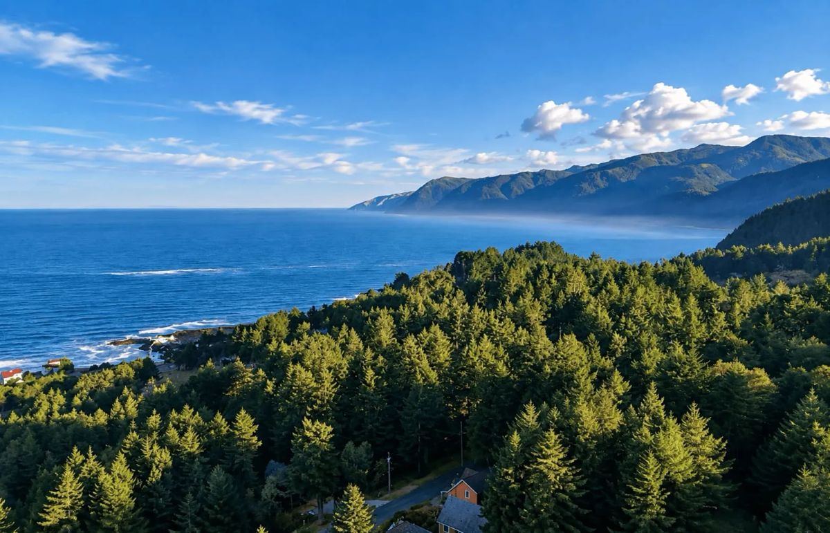 Decorative background for 0.30 Acre in Whitethorn, CA – Peaceful Coastal Retreat Near Shelter Cove image 5