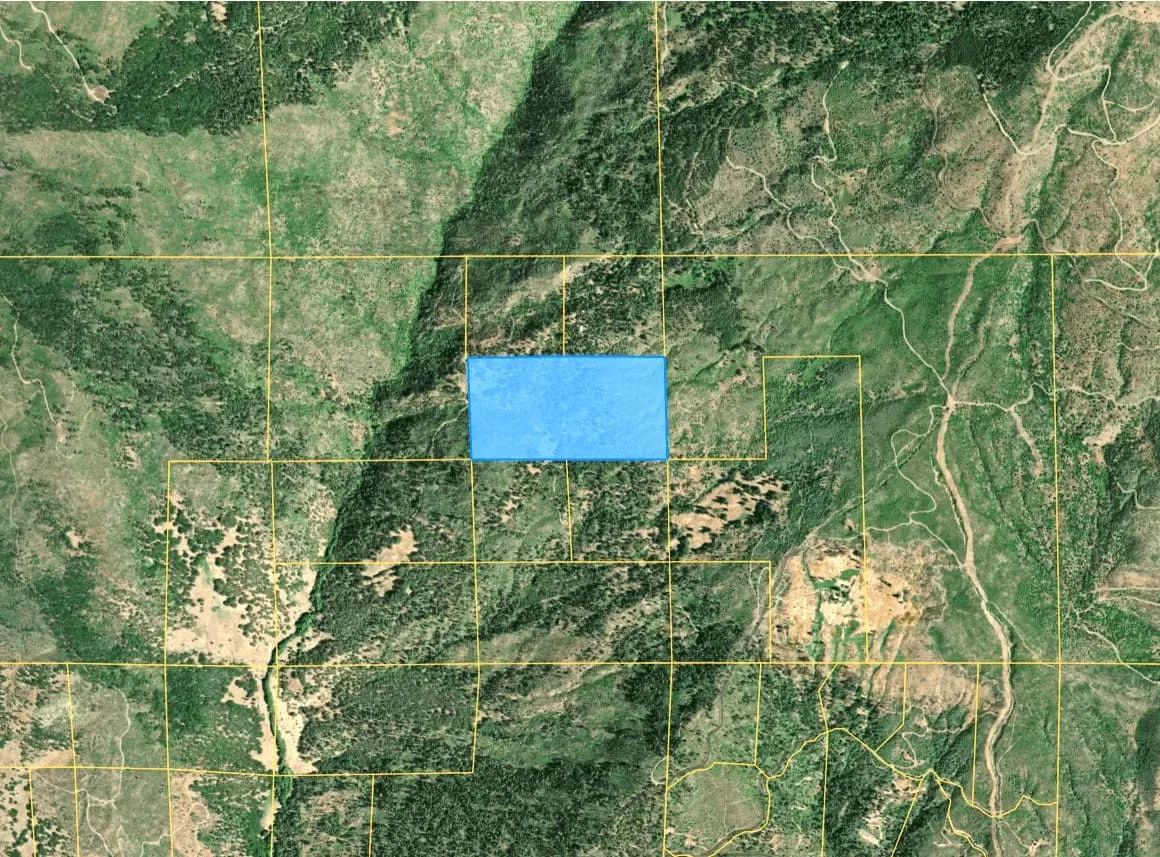Decorative background for 76.5 Acres in Horse Creek, CA – Private Retreat Bordering Klamath National Forest image 6