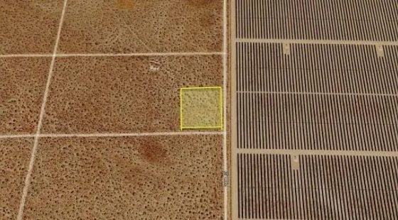 Secure 2.57 acres of opportunity on 20th St in Mojave, CA 93501 in Kern County, CA
