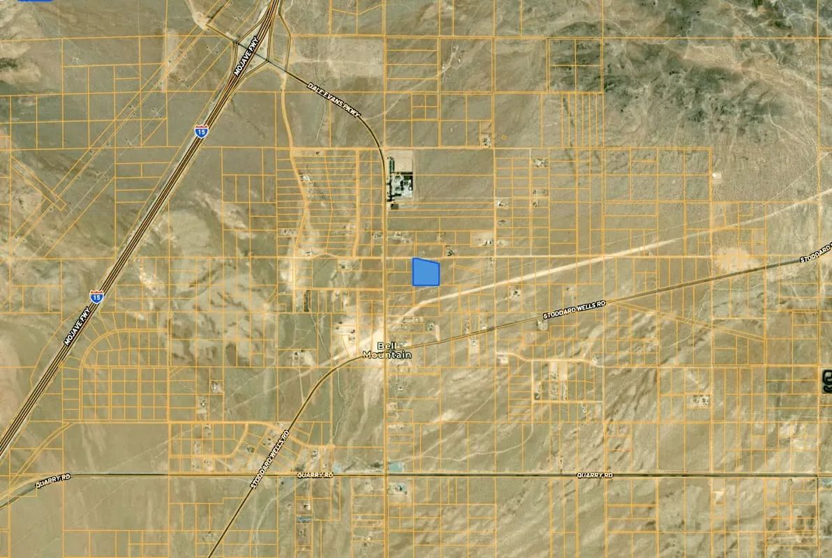 Decorative background for 9 Acres in Bell Mountain, CA – Mountain Views & Future Development Potential image 9