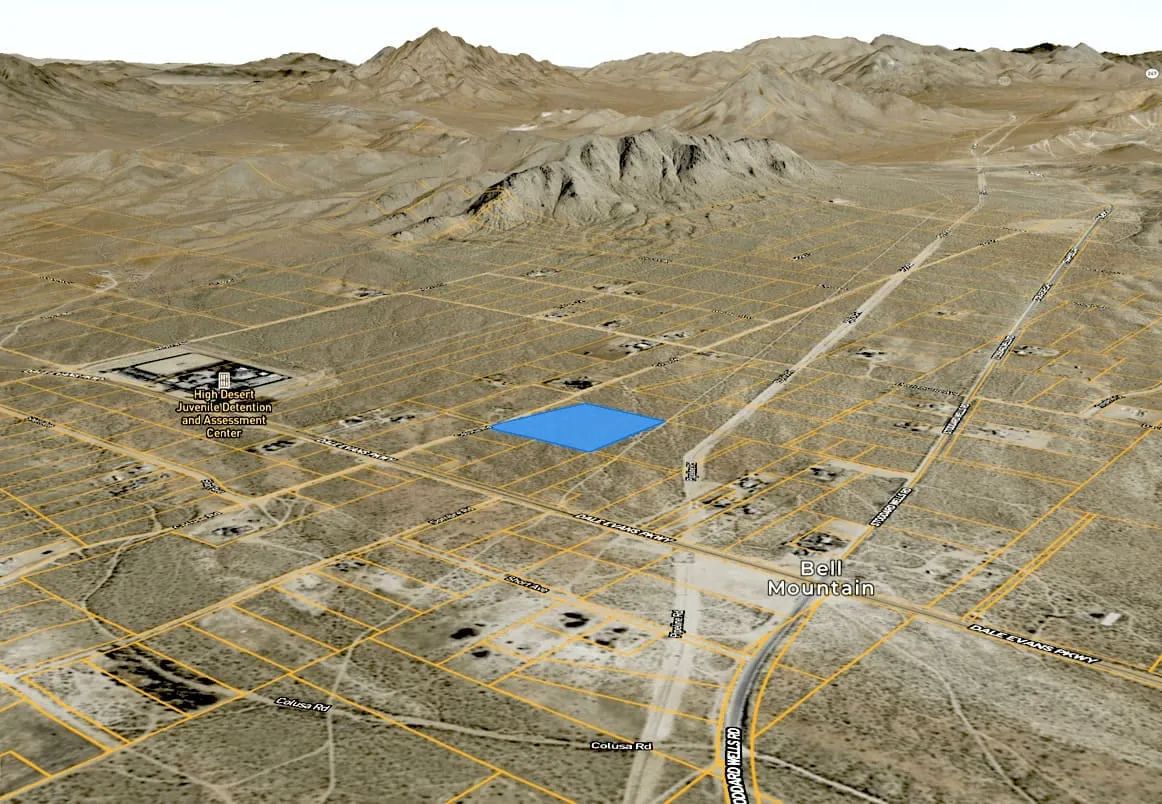 Decorative background for 9 Acres in Bell Mountain, CA – Mountain Views & Future Development Potential image 10