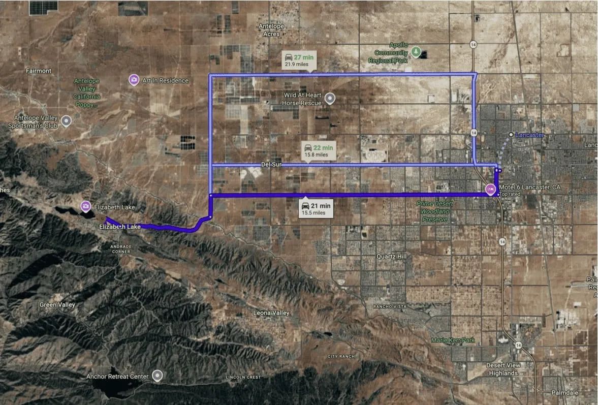 Decorative background for 0.18 Acres Near Lake Elizabeth – Build Your Mountain Retreat in Lake Hughes, CA image 14