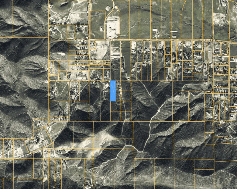 4 Parcels 10 Acres Leona Ave 107th St Leona Valley CA in Los Angeles County, CA