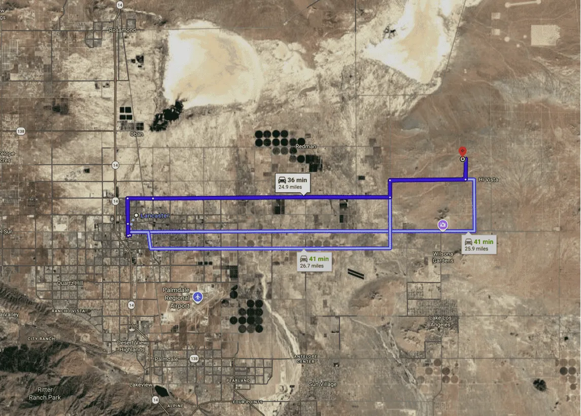 Decorative background for 5.13 Acres in Los Angeles County– Flat Land with Mountain Views & Financing image 10