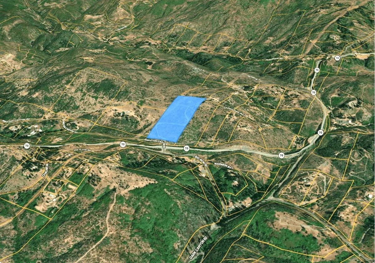 Decorative background for 19 Acres in Oroville, CA – Foothill Privacy, Views & Hwy 70 Access image 14