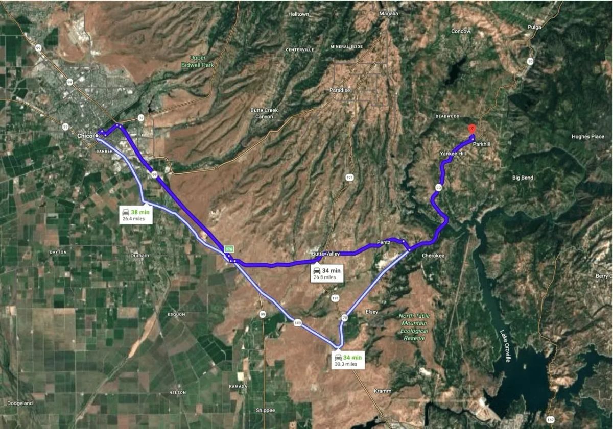Decorative background for 19 Acres in Oroville, CA – Foothill Privacy, Views & Hwy 70 Access image 16