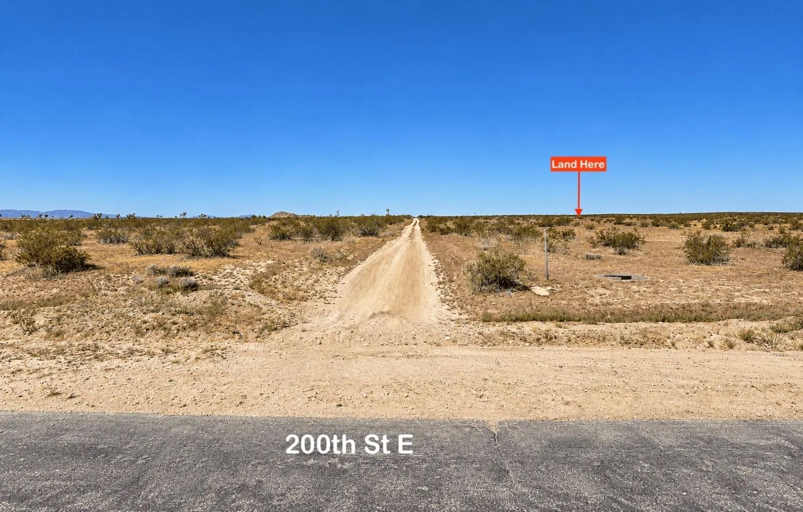 41.52 Acres in Hi Vista, CA – Agricultural Ranch Land Near Lake Los Angeles in Los Angeles County, CA
