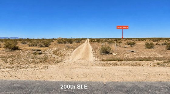 41.52 Acres in Hi Vista, CA – Agricultural Ranch Land Near Lake Los Angeles in Los Angeles County, CA