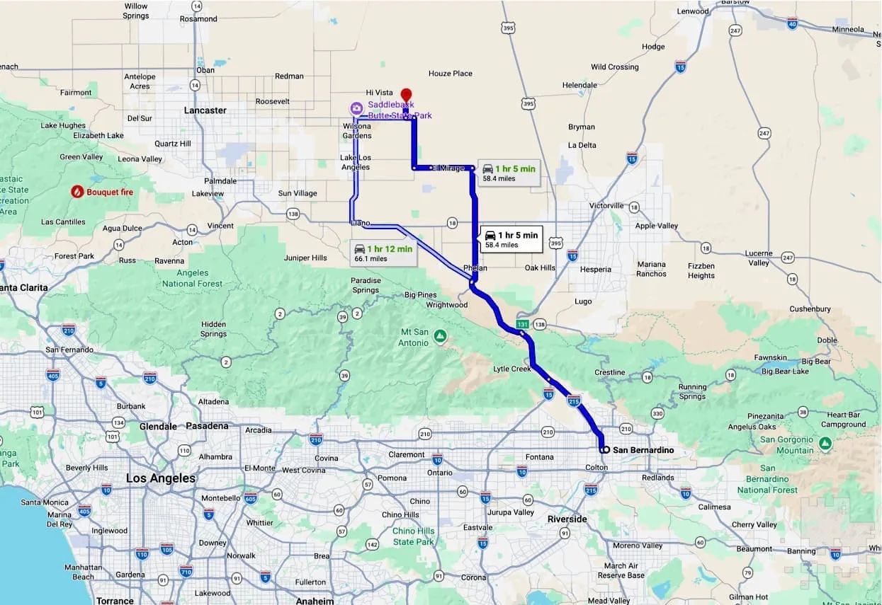 41.52 Acres in Hi Vista, CA – Agricultural Ranch Land Near Lake Los Angeles in Los Angeles County, CA