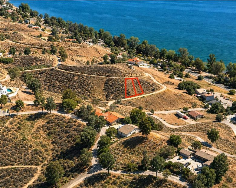 Double the Opportunity – Two Adjoining Lake View Lotsin Lake Elsinore, CA in Riverside County, CA