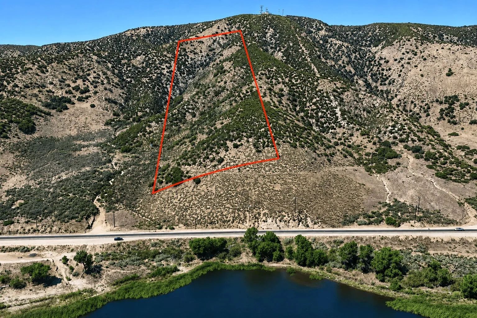 10 Acres Overlooking Lake Elizabeth – Development Opportunity Near Lake Hughes, CA in Los Angeles County, CA